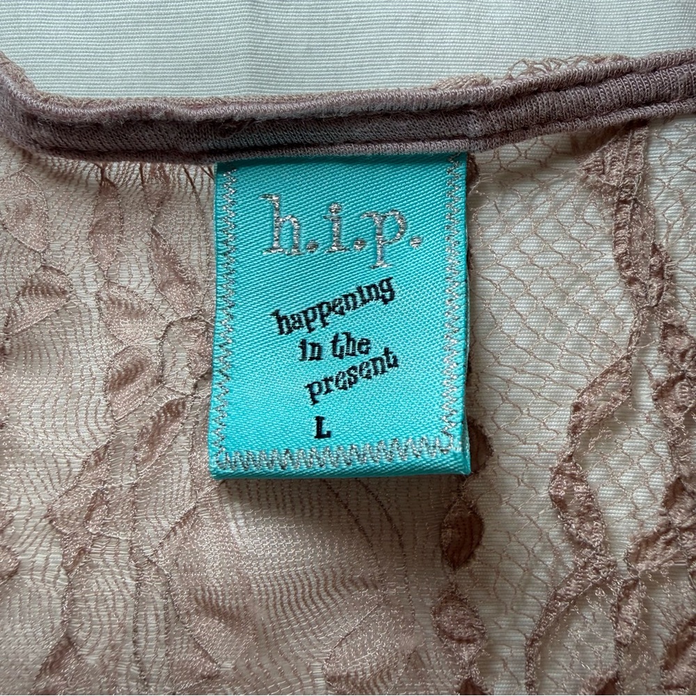 Vintage Y2K Sheer Boho Fairy Top Large Lace Ballet Coquette Dainty layering - Picture 3 of 7